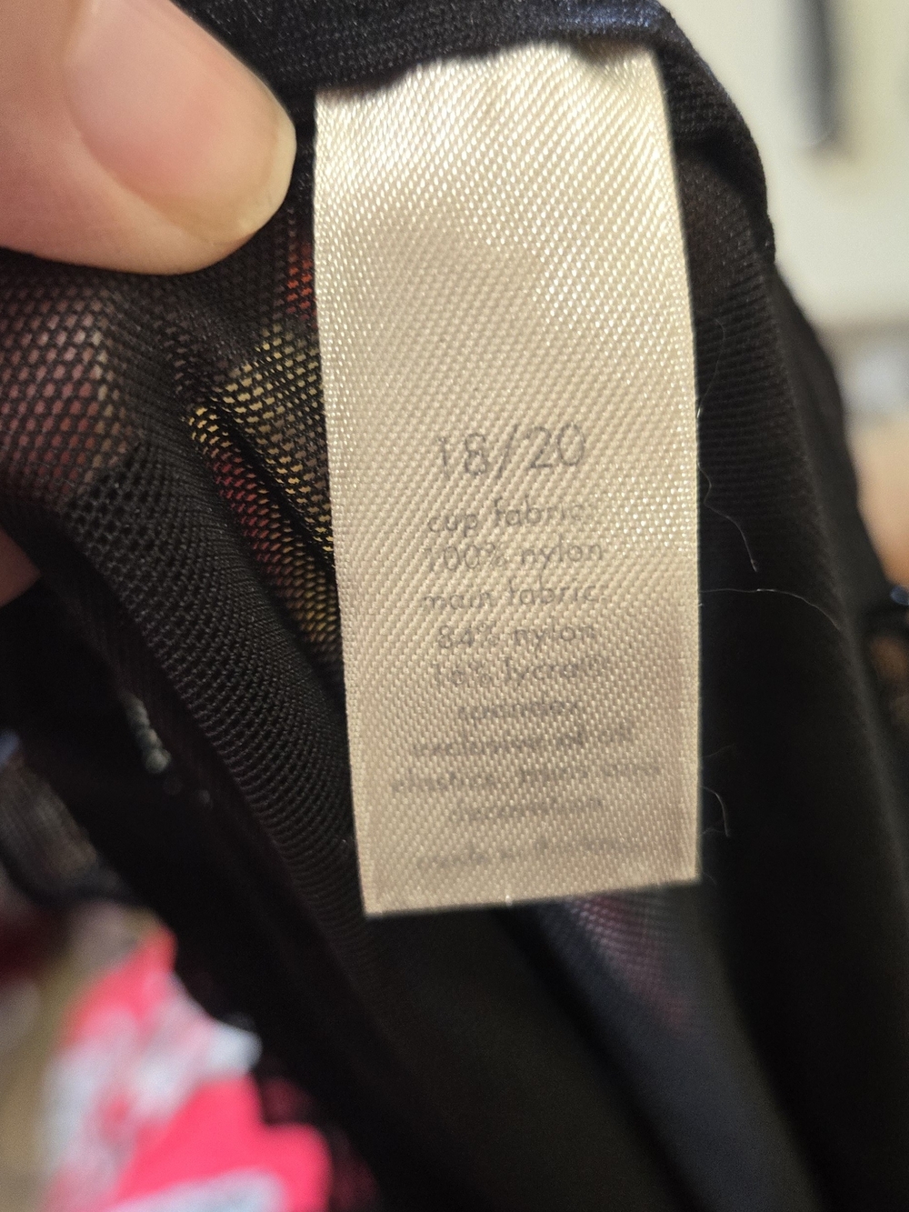 Black Lace Trim Slip Dress - Picture 2 of 3